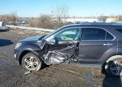 2016 Chevrolet Equinox Ltz from USA, damaged, VIN 2GNFLGEK1G6326287